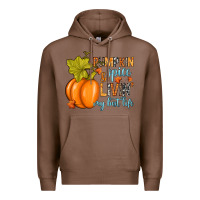 Chestnut Pumpkin spice and livin' my best life Premium Hoodie - RanaPortraitStore