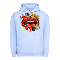Pigment Grape Ice race lips Urban Hoodie - AdoDesignShop