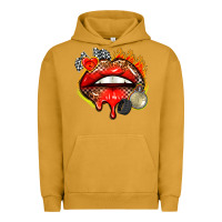 Race Lips Urban Hoodie | Teevron