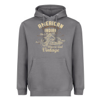 Storm Retro Vintage American Motorcycle Indian for Old Biker Heavyweight Hoodie - trangStudio