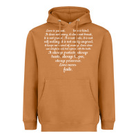 Meerkat Love is patient Love is Kind 1 Corinthians 1348 Heavyweight Hoodie - trangStudio