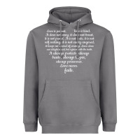 Storm Love is patient Love is Kind 1 Corinthians 1348 Heavyweight Hoodie - trangStudio