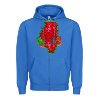 True Royal illinois watermelon Zipper Hoodie - RacoonDesign