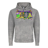 Cloud Rock mardi gras nana Vintage Hoodie - CowGirlArtShop