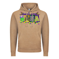 Mardi Gras Nana Vintage Hoodie | Teevron