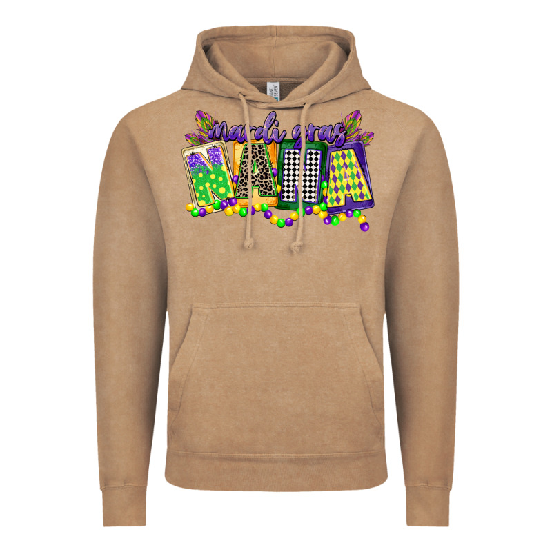 Mardi Gras Nana Vintage Hoodie by CowGirlArtShop | Teevron