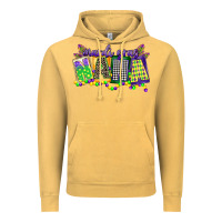 Vintage Mustard mardi gras nana Vintage Hoodie - CowGirlArtShop