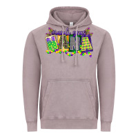 Vintage Zinc mardi gras nana Vintage Hoodie - CowGirlArtShop