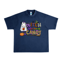 Navy witch better have my candy Urban Heavy Tee - CowGirlArtShop