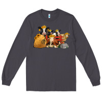Smoke Cows With Sunflower Headbands Long Sleeve Tee - Jasminsmagicworld