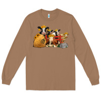 Toasted Coconut Cows With Sunflower Headbands Long Sleeve Tee - Jasminsmagicworld