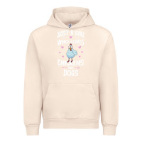 Sandshell Just A Girl Who Loves Chickens And Dogs Gift Women Urban Hoodie - trangStudio