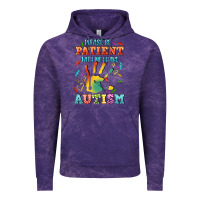 Cloud Purple please be patient with me i have autism Vintage Hoodie - CowGirlArtShop