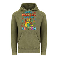 Vintage Olive please be patient with me i have autism Vintage Hoodie - CowGirlArtShop
