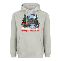 Moon Dust greetings of the season y'all with armadillo Heavyweight Hoodie - BarkalooDesign