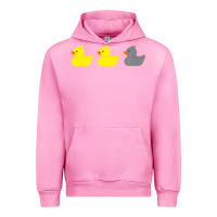 Fuchsia Pink Duck Duck Grey Duck Funny Minnesota Premium Urban Hoodie - trangStudio