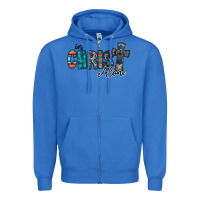 True Royal in christ alone Zipper Hoodie - RacoonDesign