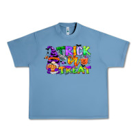 Pebble Blue trick or treat gnome Urban Heavy Tee - CowGirlArtShop