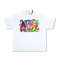 White trick or treat gnome Urban Heavy Tee - CowGirlArtShop