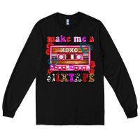 Black make me a mixtape olivia Long Sleeve Tee - OliviaCreatesArt