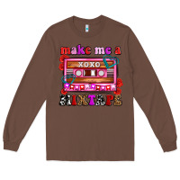 Chestnut make me a mixtape olivia Long Sleeve Tee - OliviaCreatesArt