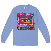 Colony Blue make me a mixtape olivia Long Sleeve Tee - OliviaCreatesArt