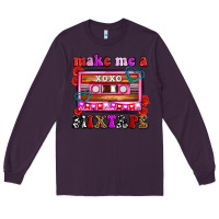 Plum make me a mixtape olivia Long Sleeve Tee - OliviaCreatesArt
