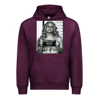 Mauve Wine Sheri moon zombie baby firefly the devils rejects art print mugshot de Urban Hoodie - trangStudio