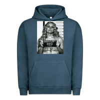 Pigment Midnight Navy Sheri moon zombie baby firefly the devils rejects art print mugshot de Urban Hoodie - trangStudio