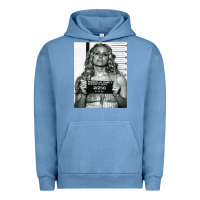 Pigment Pebble Blue Sheri moon zombie baby firefly the devils rejects art print mugshot de Urban Hoodie - trangStudio
