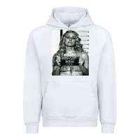 White Sheri moon zombie baby firefly the devils rejects art print mugshot de Urban Hoodie - trangStudio