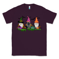 Plum Happy Halloween Gnome Pumpkin Classic Tee - RanaPortraitStore