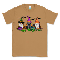 Toasted Coconut Happy Halloween Gnome Pumpkin Classic Tee - RanaPortraitStore