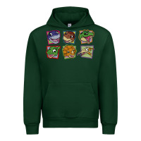 Forest Green The Land Before Time Collection GIFT Urban Hoodie - trangStudio