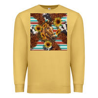 Antique Gold western horse Premium Sweatshirt - BarkalooDesign