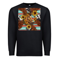 Black western horse Premium Sweatshirt - BarkalooDesign