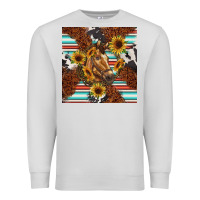 Dove Grey western horse Premium Sweatshirt - BarkalooDesign
