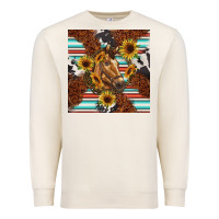 Sandshell western horse Premium Sweatshirt - BarkalooDesign