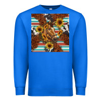 True Royal western horse Premium Sweatshirt - BarkalooDesign