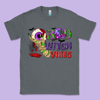 Bad Witch Vibes Classic Tee Designed By Nancycooperartshop