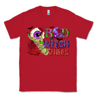 Red Bad witch vibes Classic Tee - NancyCooperArtShop