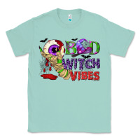 Seafoam Bad witch vibes Classic Tee - NancyCooperArtShop