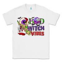 White Bad witch vibes Classic Tee - NancyCooperArtShop