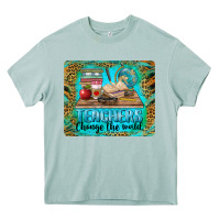 Arona teachers change the world mousepad Heavy Core Tee - BarkalooDesign