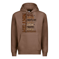 Chestnut melanin shades of brown Premium Hoodie - LillyAllenDesigns