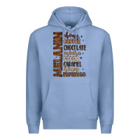 Colony Blue melanin shades of brown Premium Hoodie - LillyAllenDesigns