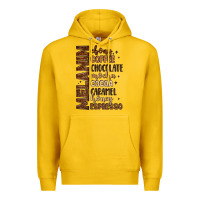 Lemon melanin shades of brown Premium Hoodie - LillyAllenDesigns