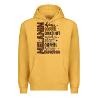 Mustard melanin shades of brown Premium Hoodie - LillyAllenDesigns