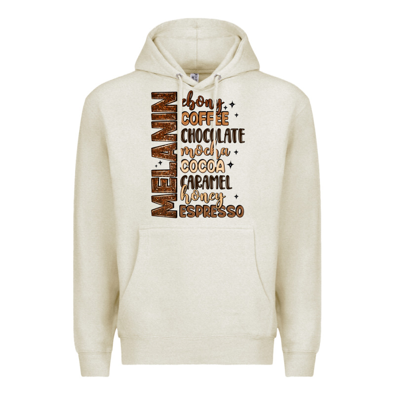 Melanin Shades Of Brown Premium Hoodie by LillyAllenDesigns | Teevron