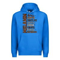 True Royal melanin shades of brown Premium Hoodie - LillyAllenDesigns
